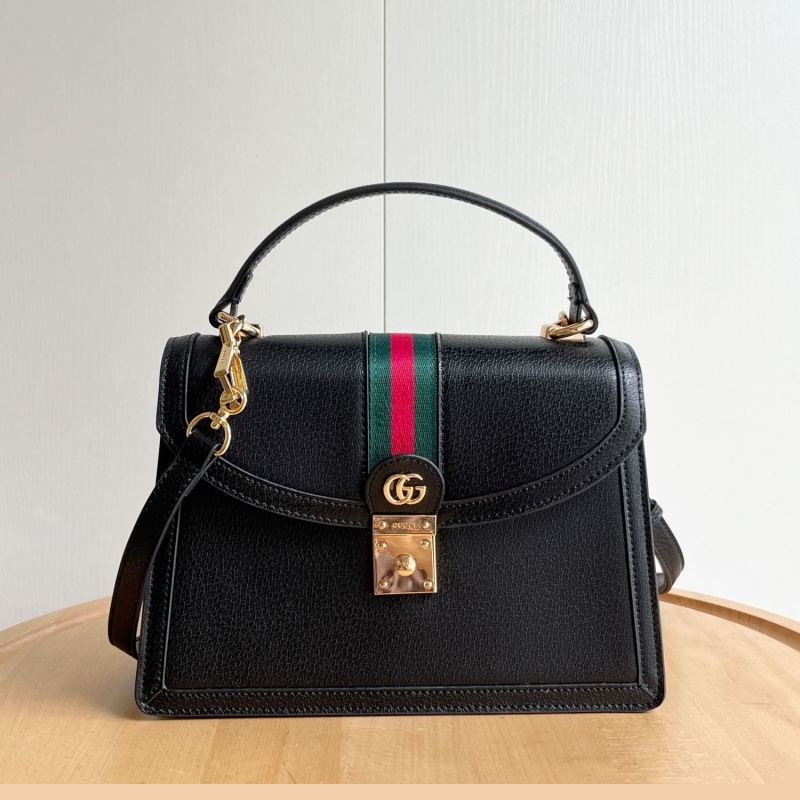G*u*i top handle bags
